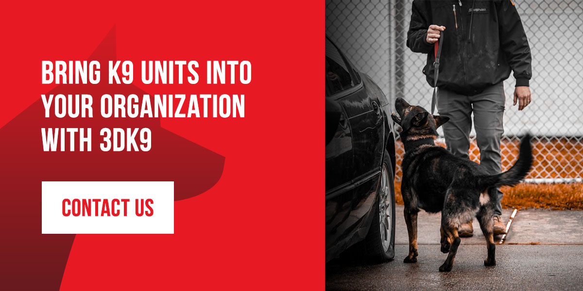 Bring K9 Units Into Your Organization With 3DK9